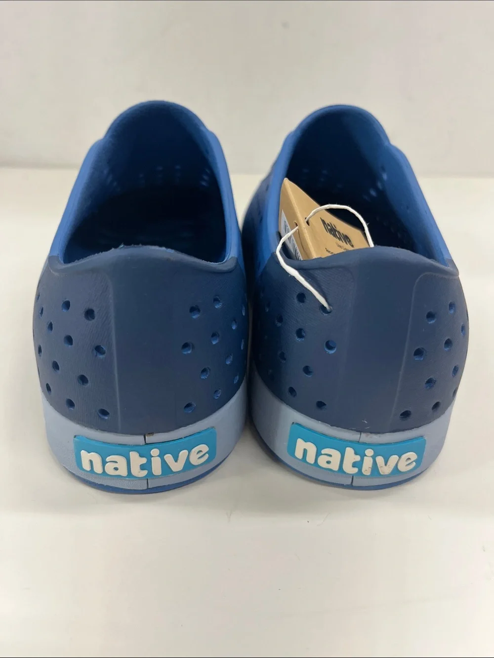 NWT Native Shoes Jefferson Block in Blue Size M8/ W10